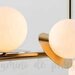 Candelabru Bubbles Dining Gold, 4 surse de iluminare